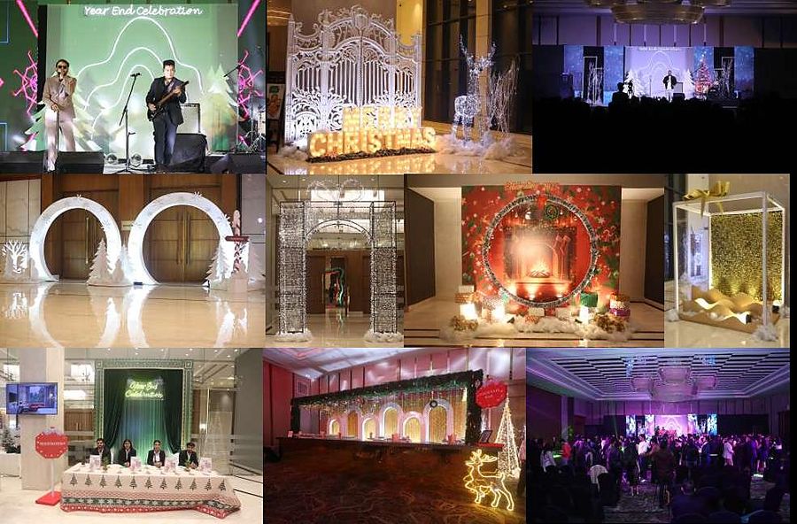 BCG end-of-year celebration ballroom at WelcomHotel New Delhi
