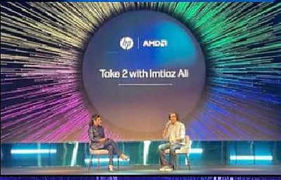 'Take 2 with Imtiaz Ali' fireside session on the HP AMD stage