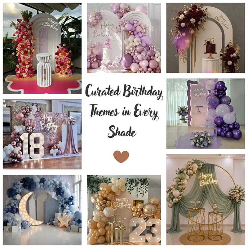 Birthday Themes In Every Shade — Curated Luxe film