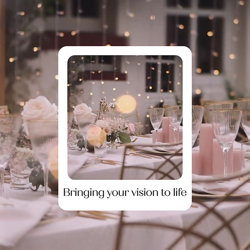 Bringing Your Vision To Life — Curated Luxe film